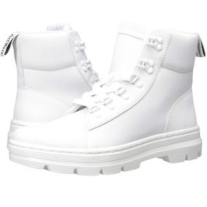 Dr. Martens White Combat Boots